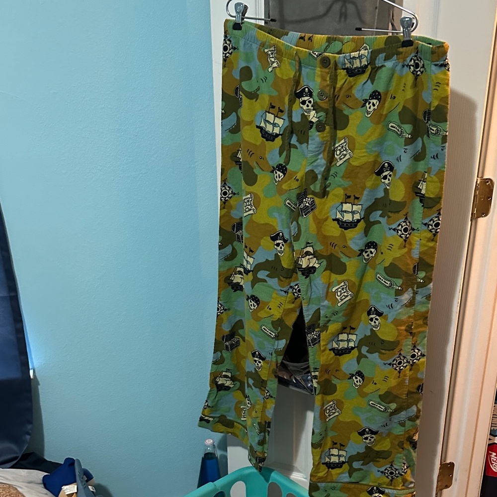 Nick & Nora Green Camouflage Joggers
